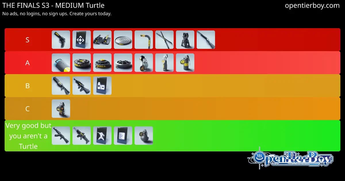 THE FINALS S3 - MEDIUM Turtle Preview